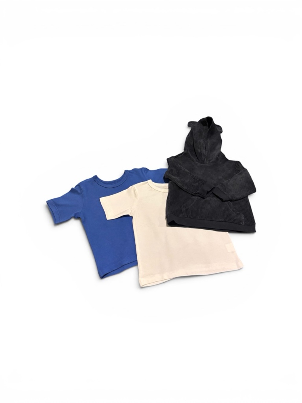 Boys Navy Blue Old Navy Hoodie with Two T-Shirts from The Children's Place